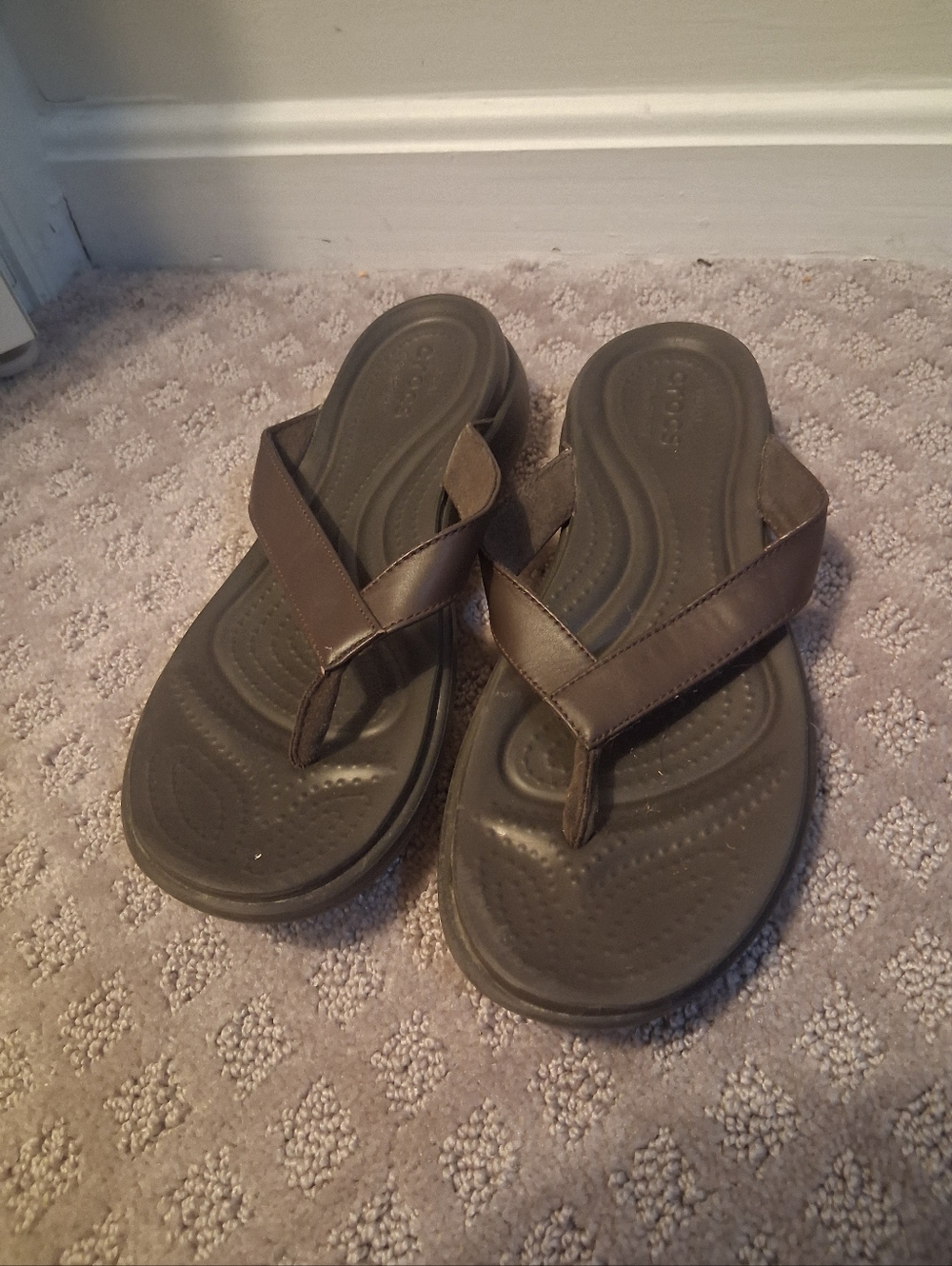 Crocs Capri V Comfort Flip Flops